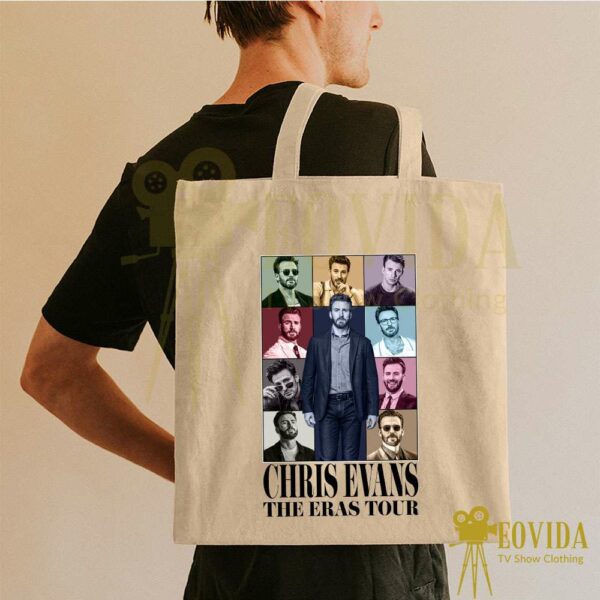 Chris Evans – The Eras Tour Canvas Tote Bag Ver2
