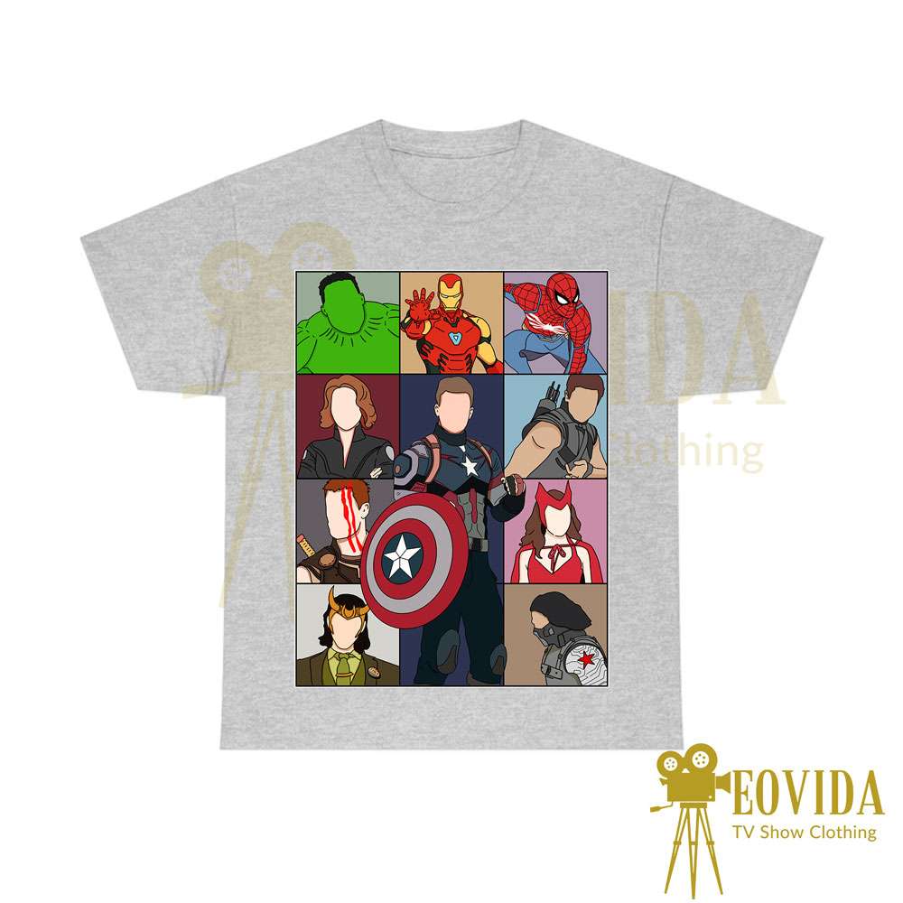 Avengers The Eras Tour Shirt - Avenger Assemble Marvel Fan Gift