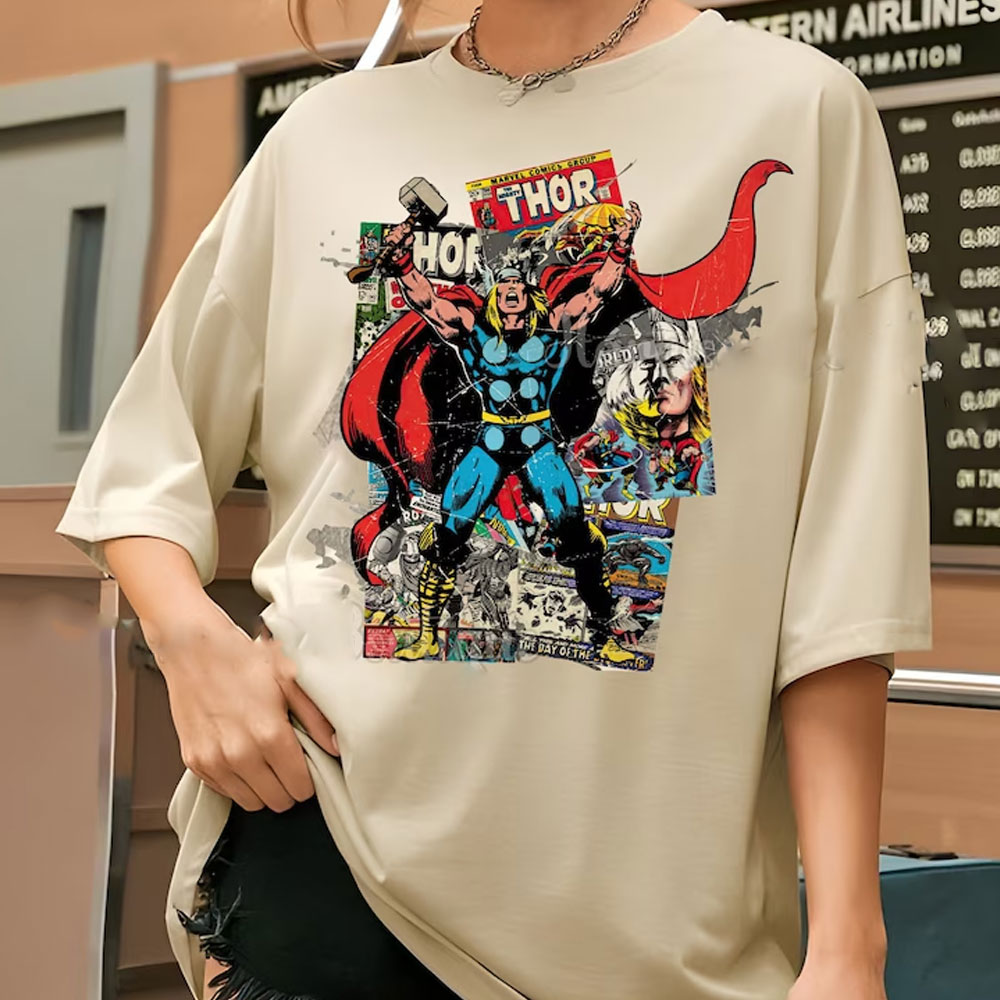 Vintage Thor Shirt Avengers