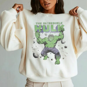 Hulk T Shirt Retro Marvel Comfort Colors