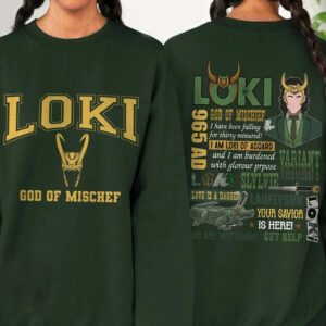 Loki Laufeyson Sweatshirt, God of Mischief Sweatshirt