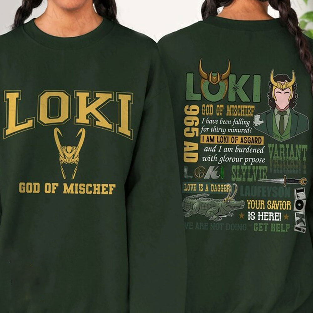 Loki Laufeyson Sweatshirt God Of Mischief