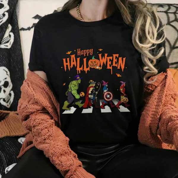 Avengers Abbey Road Halloween Shirt
