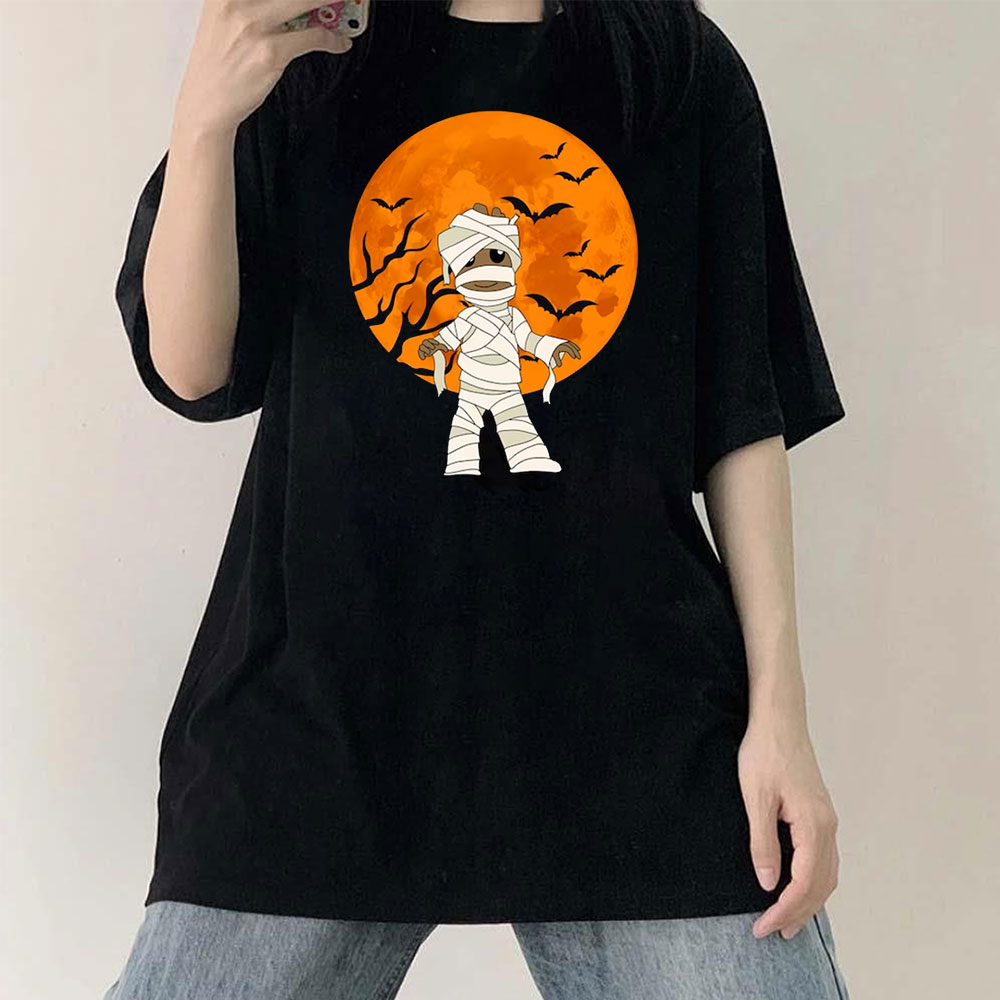 Marvel Guardians Mummy Groot Halloween Moon Shirt