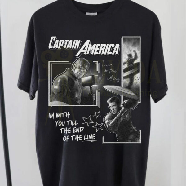 Vintage Captain America – Steve Rogers Shirt