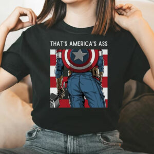 That's Americas Ass Shirt, Superhero Shirt, Steve Rogers Shirt