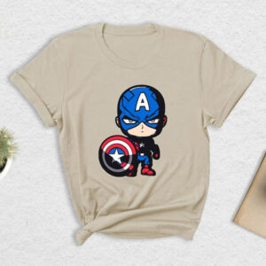 Baby Captain America Tee Steve Rogers Shirt