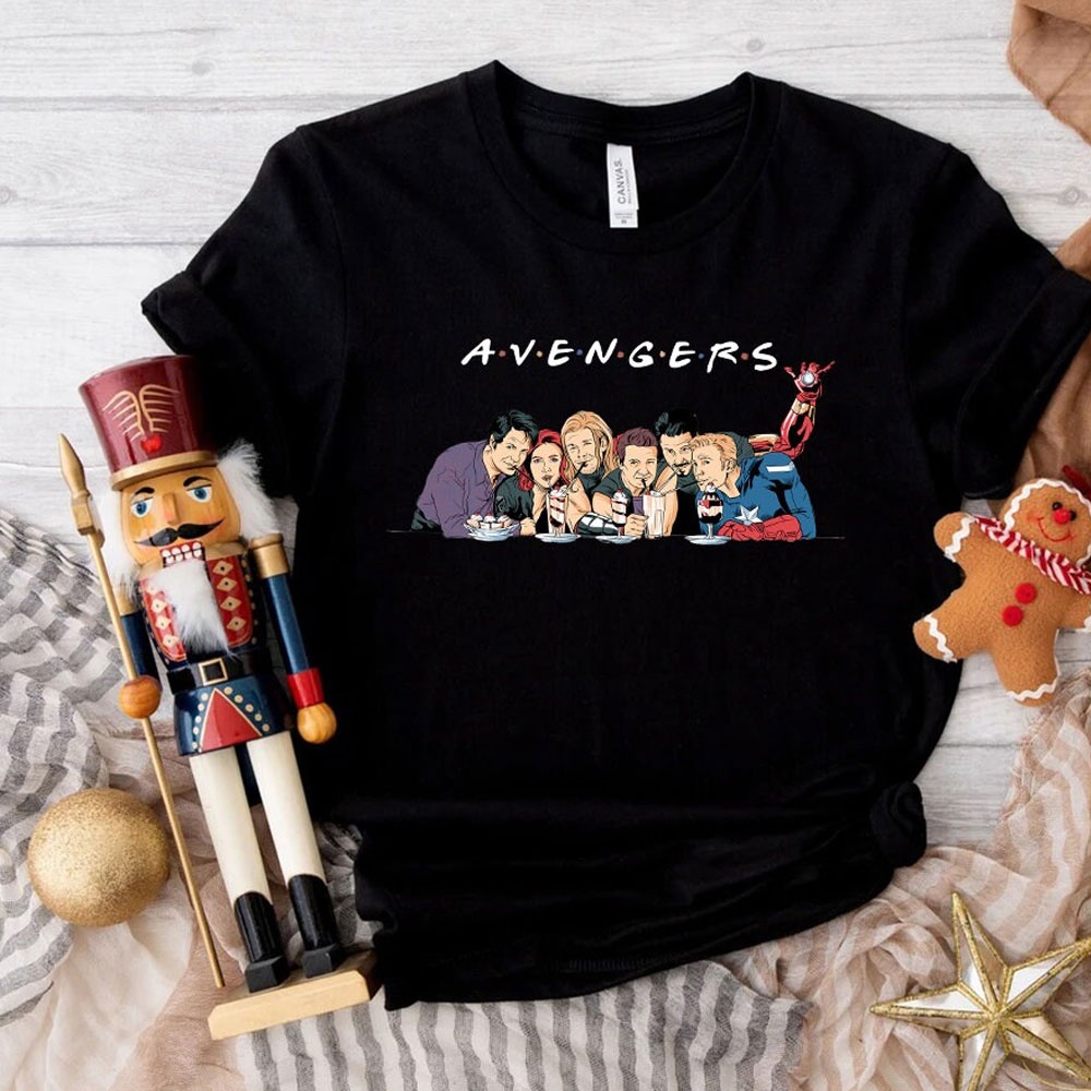 Avengers Friends Shirt - Assembled Marvel Heroes Super Team Tee