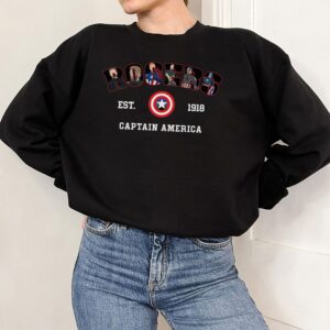 Rogers 1918 Sweatshirt, Steve Rogers Shirt, Captain America Shirt, Winter Soldier, Avengers Assemble, MCU, Marvels Fan Gifts, Avengers Shirt