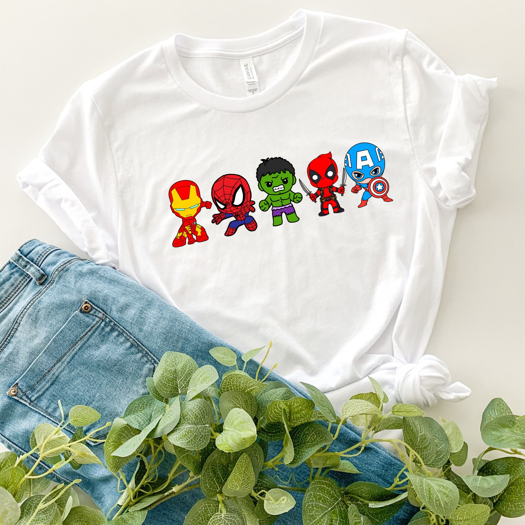 Baby Superheroes Shirts Ver2 Avengers Heroes Shirt