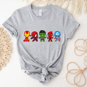 Baby Superheroes Shirts Ver2, Avengers Heroes Shirt