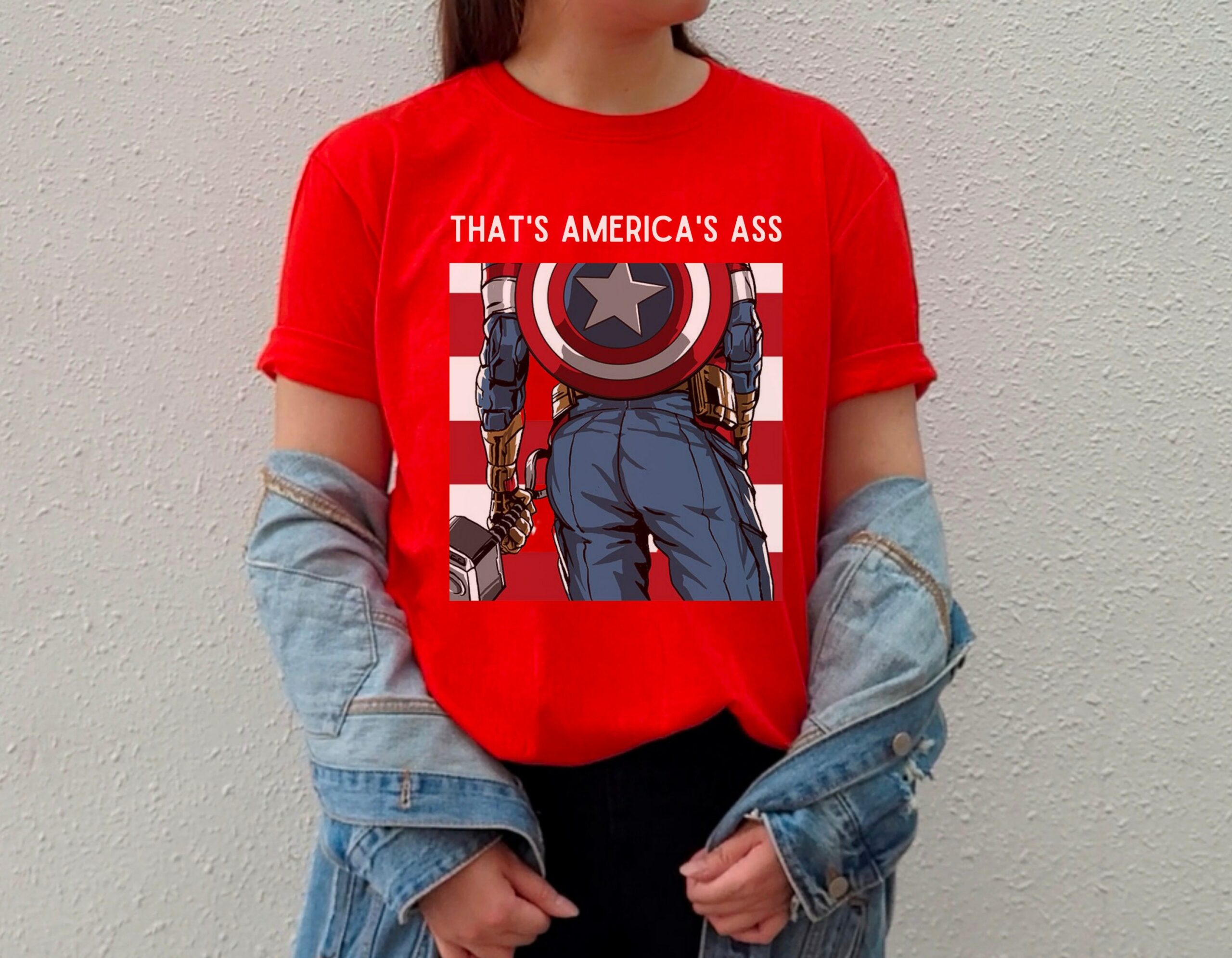 That's Americas Ass Shirt Superhero Steve Rogers