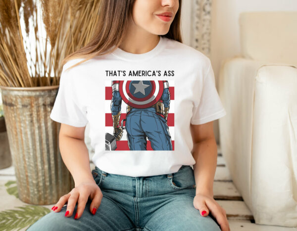 That’s Americas Ass Shirt Superhero Steve Rogers