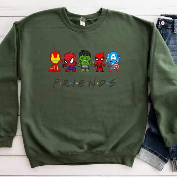 Superhero Friends Shirt Cute Avengers Shirts