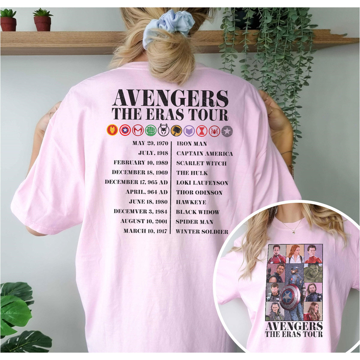 Avengers The Eras Tour Sweatshirt Avenger Assemble Shirt