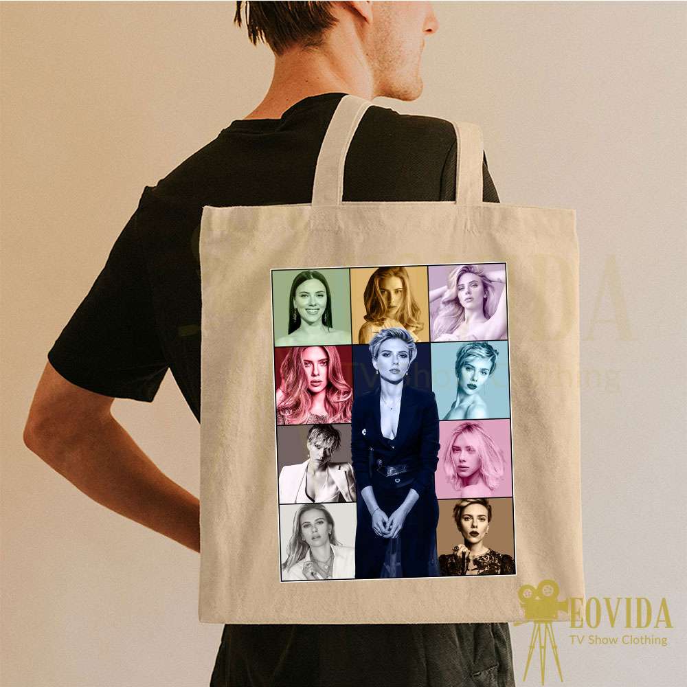Scarlett Johansson The Eras Tour Canvas Tote Bag Ver 1