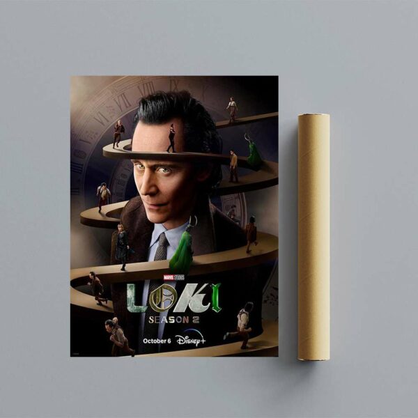 Loki Season 2 Poster Ver 3 – Loki Season 2 Official Poster