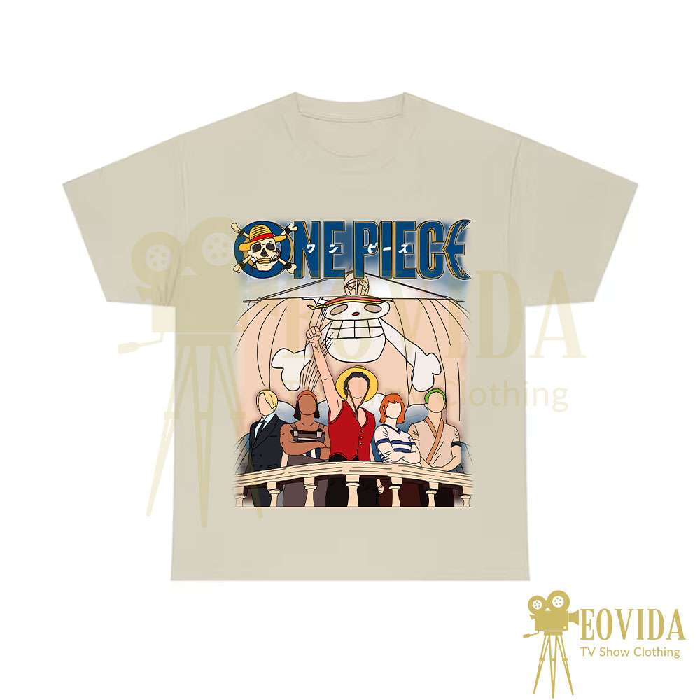 One Piece Live Action Straw Hat Pirates Art Shirt