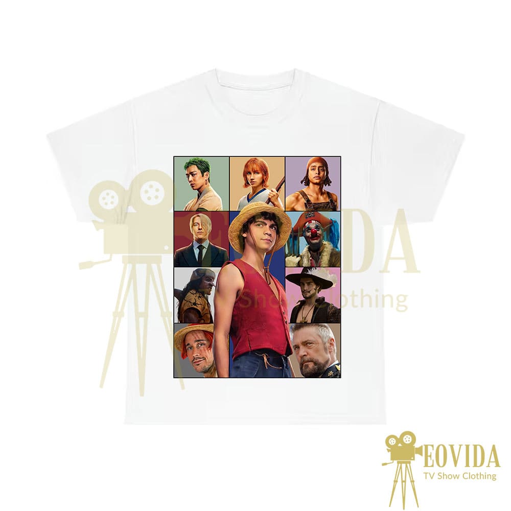 One Piece Characters The Eras Tour Shirt Ver1