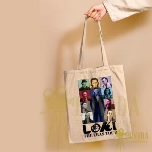 Loki Season 2 The Eras Tour Canvas Tote Bag