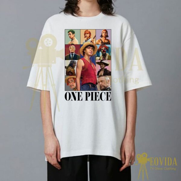 One Piece Characters The Eras Tour Shirt Ver2
