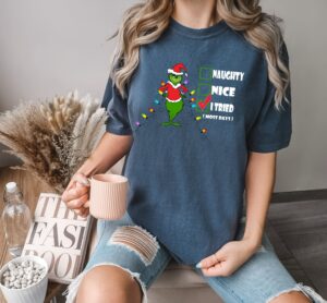 I Tried Grinch Christmas Shirt