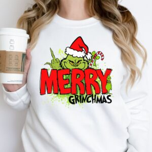 Merry Grinchmas Holiday Sweatshirt